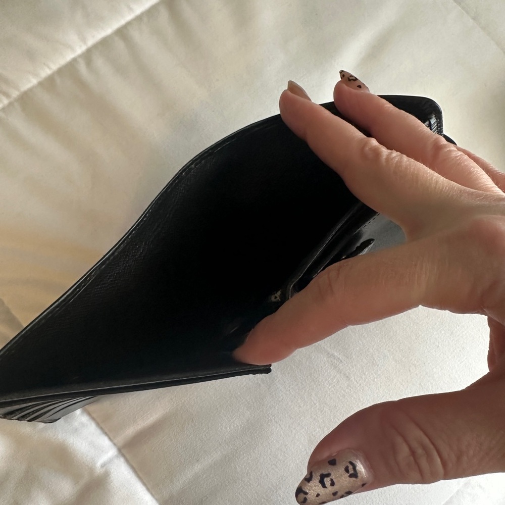 Louis Vuitton Black Epi Leather Wallet - Near Flawless - Picture 9 of 16